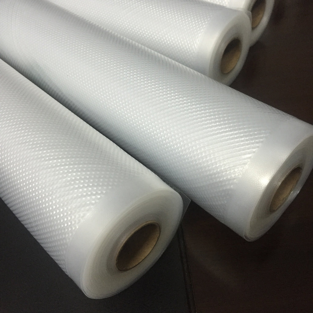 Vacuum sealer bag roll sizes