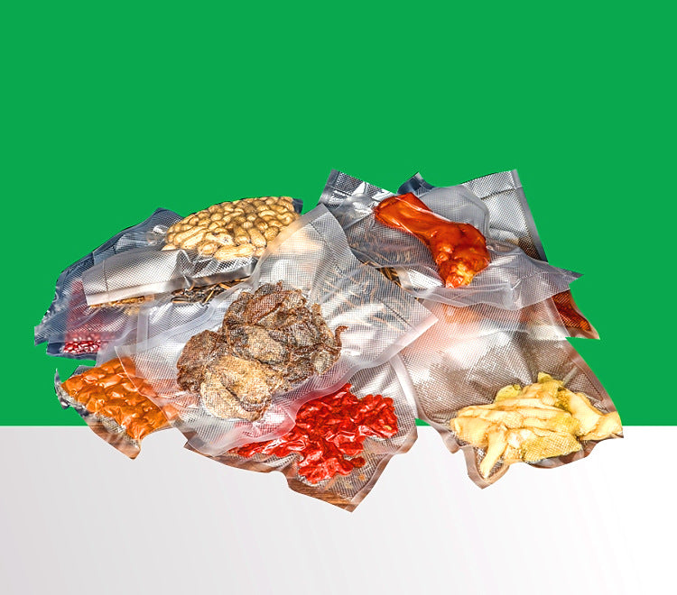Vacuum sealer bags for meat and vegetables