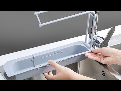 NeatSink™ Adjustable Kitchen Sink Organizer Rack