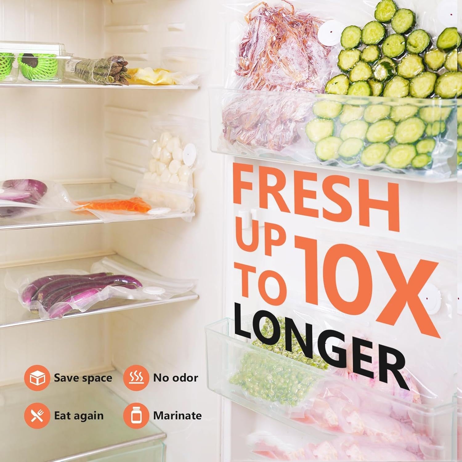 ProFresh Sealer Keeps Food Fresh Up to 5x Longer — Eliminate Food Waste